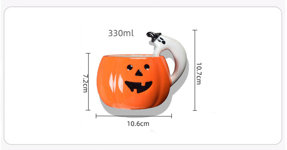 Mug Citrouille Halloween