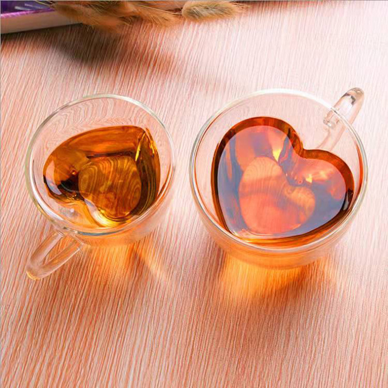 Mug Double Paroi Cœur