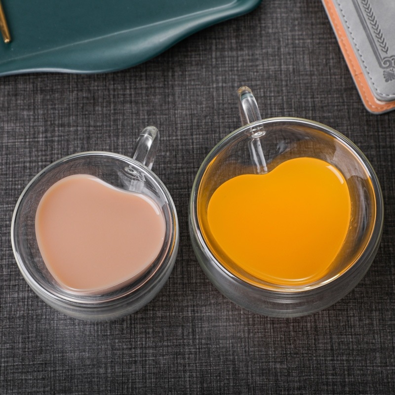 Mug Double Paroi Cœur