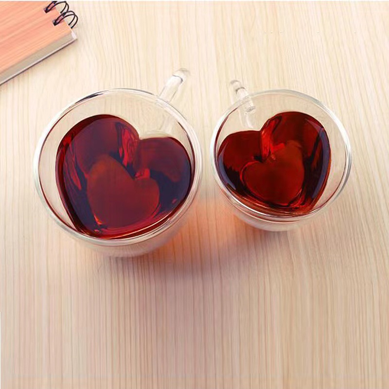 Mug Double Paroi Cœur