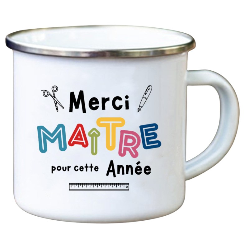 Mug Merci Maitre pour cette Année