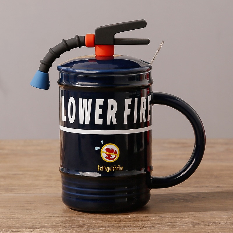 Mug En Forme D’Extincteur