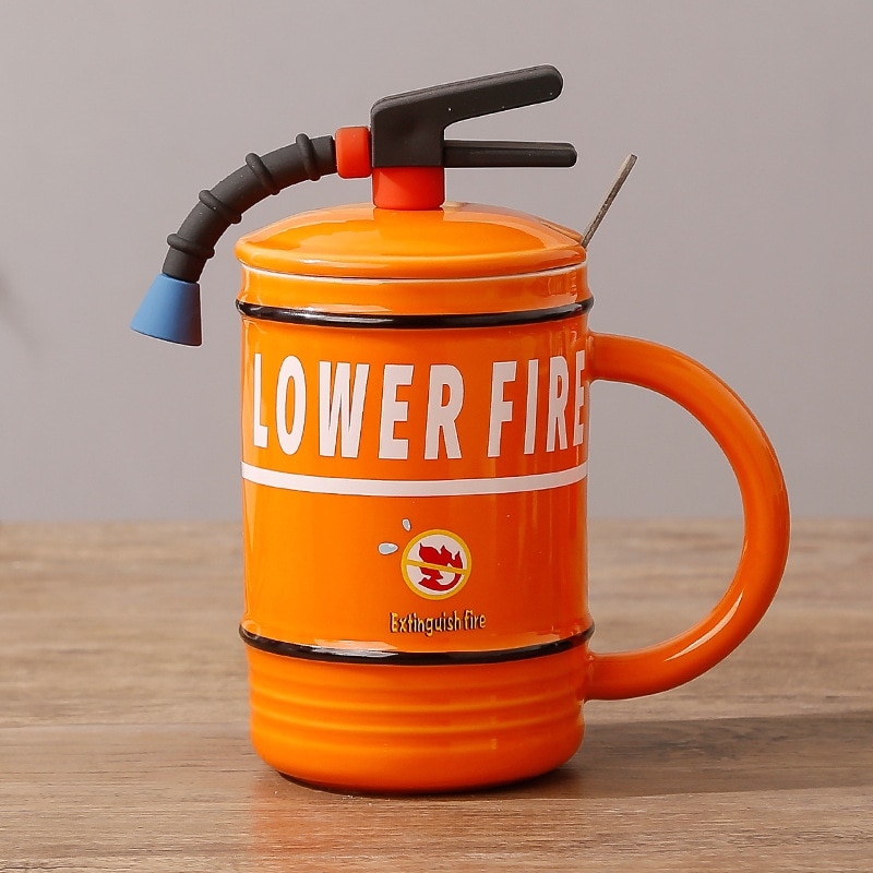 Mug En Forme D’Extincteur