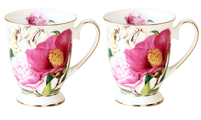 Mug Fleurs Luxe Fleuri