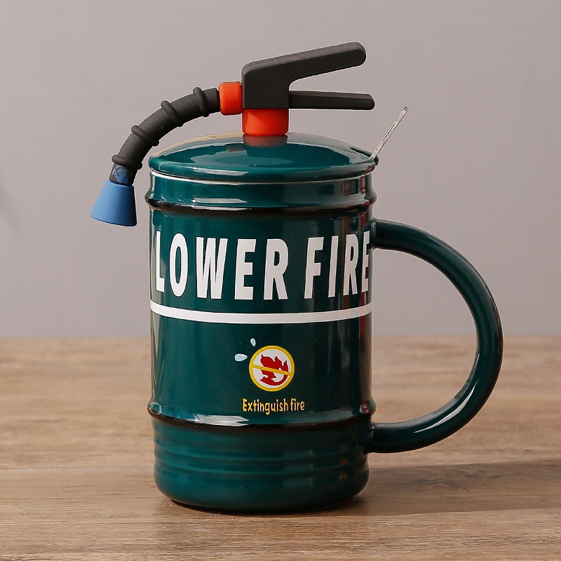 Mug En Forme D’Extincteur