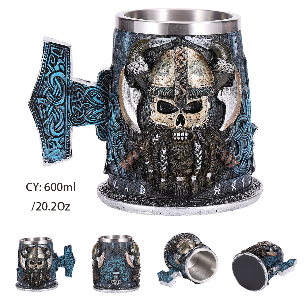 Mug Guerrier Viking Anse Mjöllnir