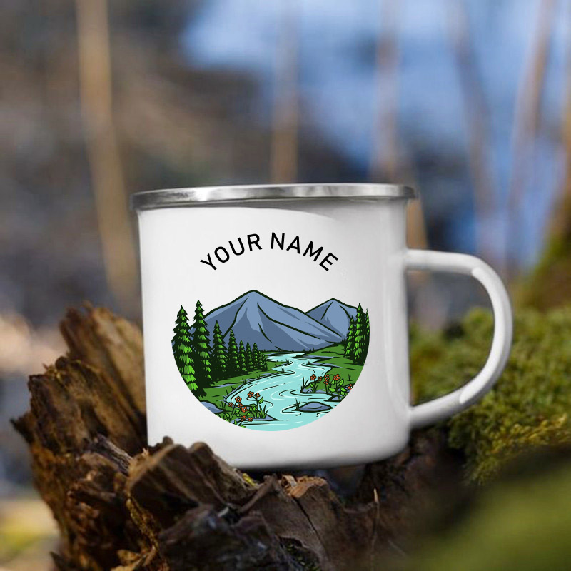 Mug Personnalisé Camping Aventure