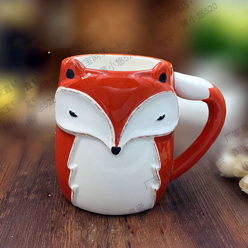 Mug Renard 3D