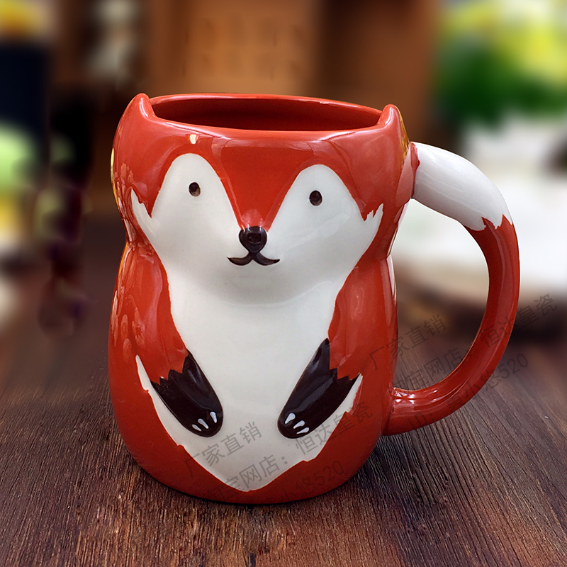 Mug Renard 3D