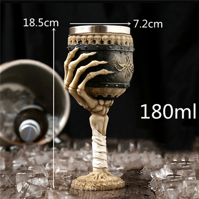 Mug Tête De Mort Casque À Cornes