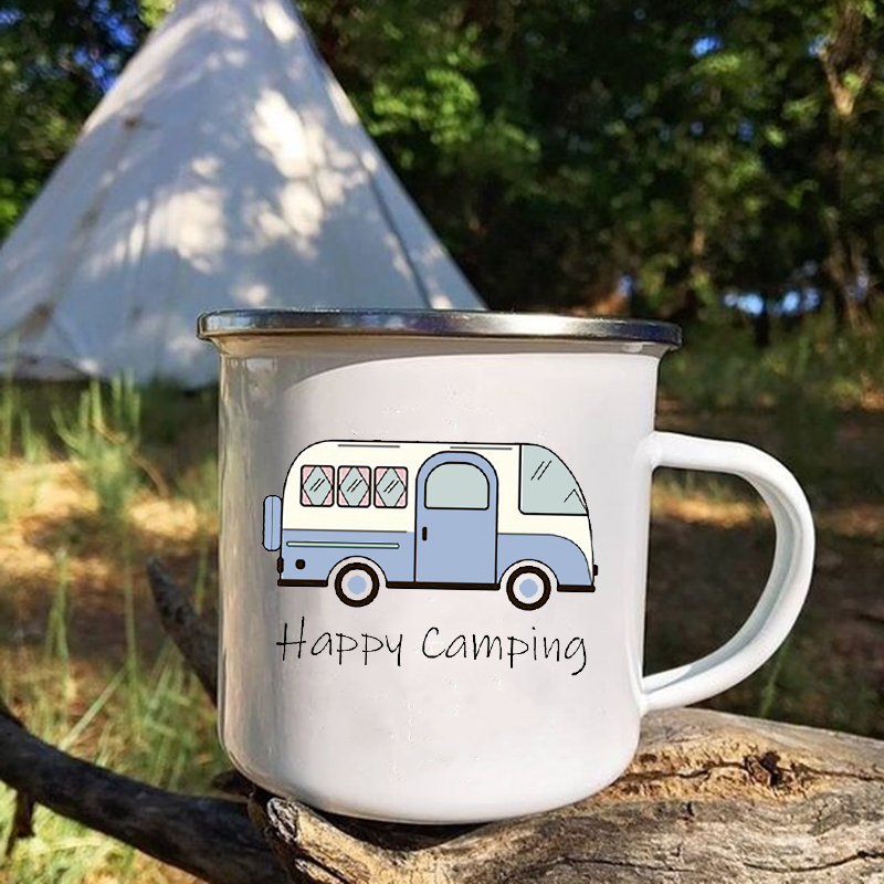 Tasse Campeur Heureux