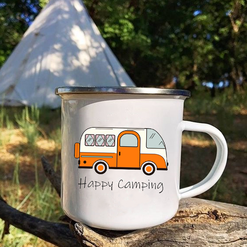 Tasse Campeur Heureux