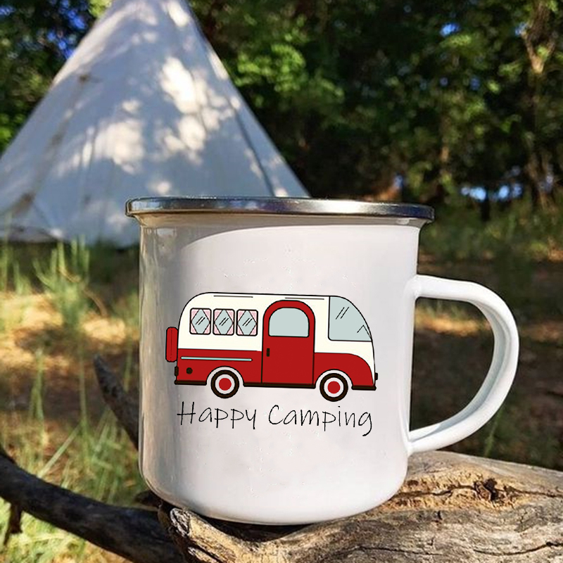 Tasse Campeur Heureux