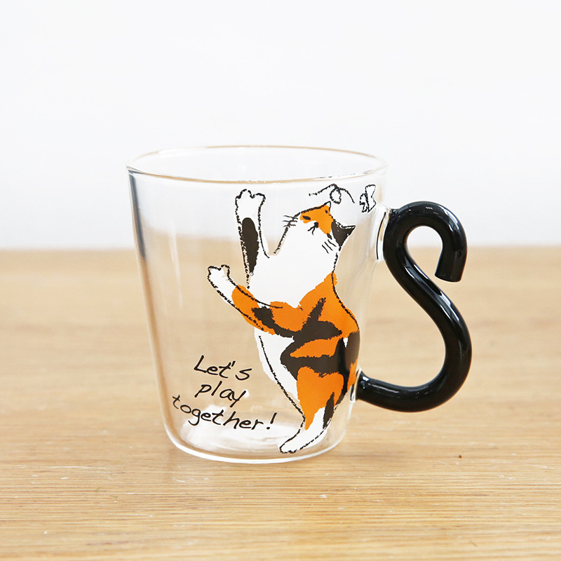 Tasse Chat Poignée Queue