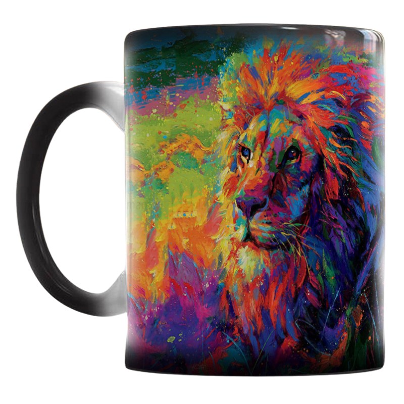 Tasse Lion Multicolore