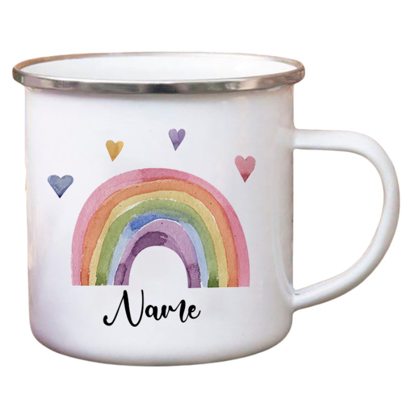 Tasse Personnalisée Arc En Ciel