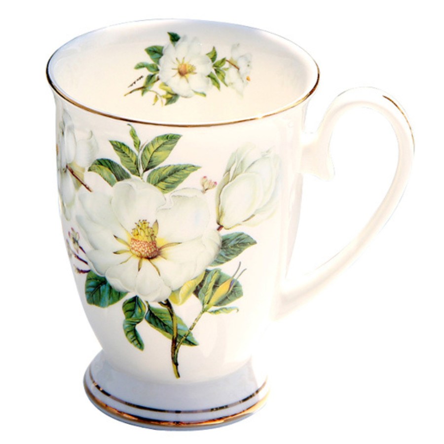 Tasse Fleurs Porcelaine