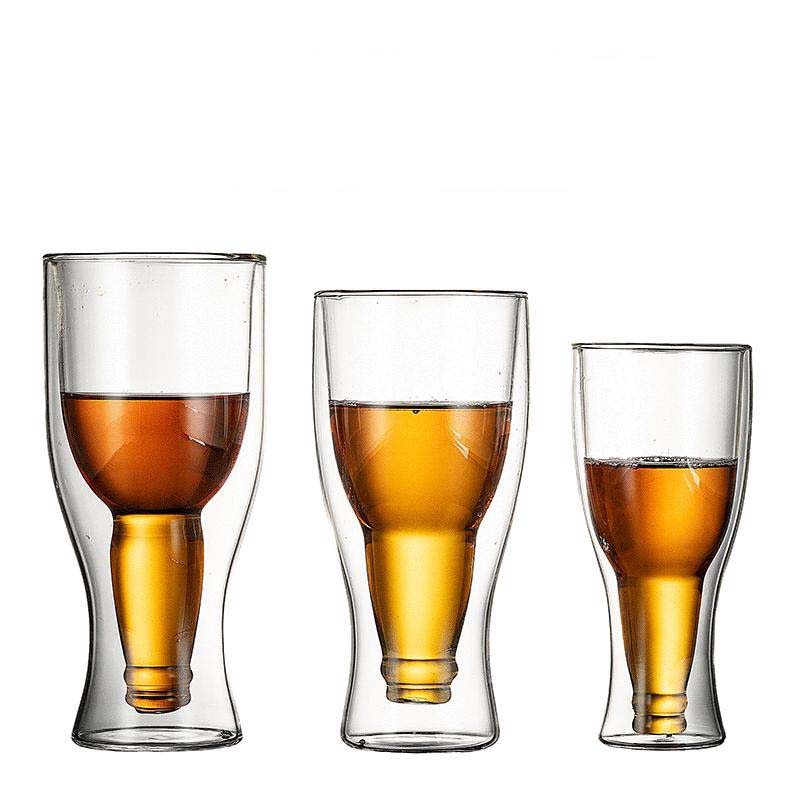 Verre Cocktail Bouteille Bière Inversée