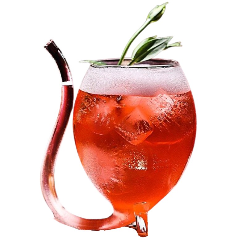 Verre Cocktail Anse en Verre