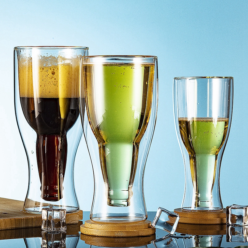 Verre Cocktail Bouteille Bière Inversée
