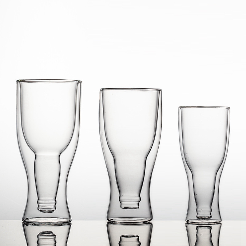 Verre Cocktail Bouteille Bière Inversée