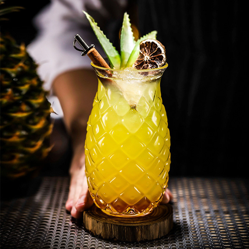 Verre Cocktail Forme d’Ananas