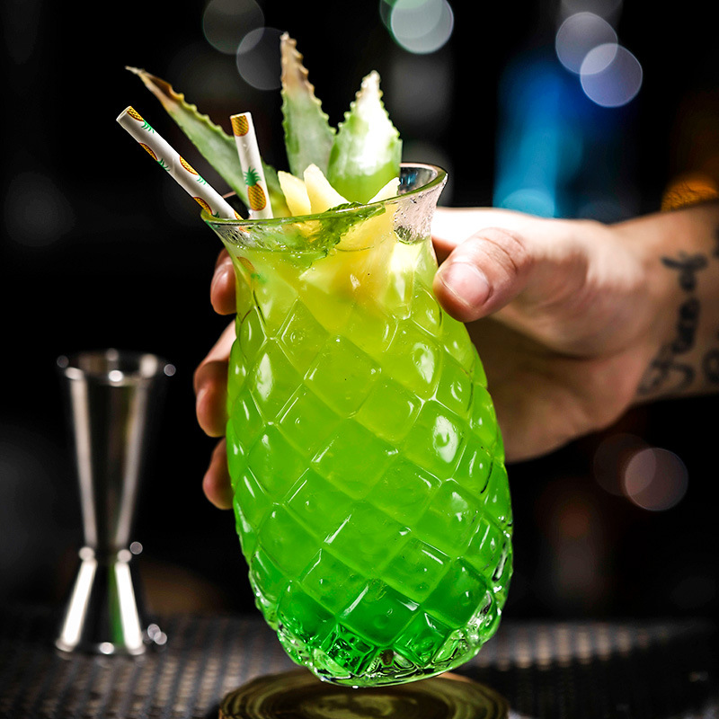 Verre Cocktail Forme d’Ananas