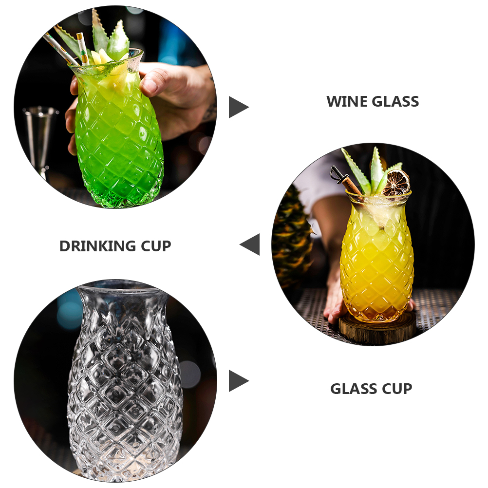 Verre Cocktail Forme d’Ananas