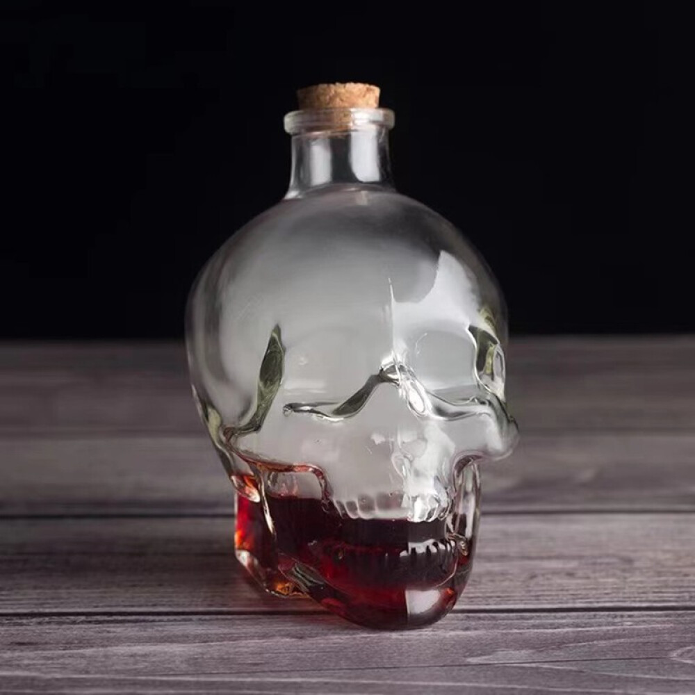 Verre Cocktail Tête De Mort