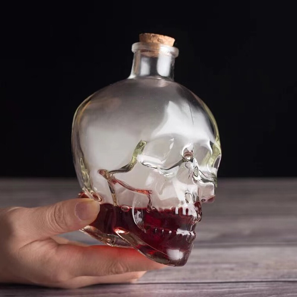 Verre Cocktail Tête De Mort