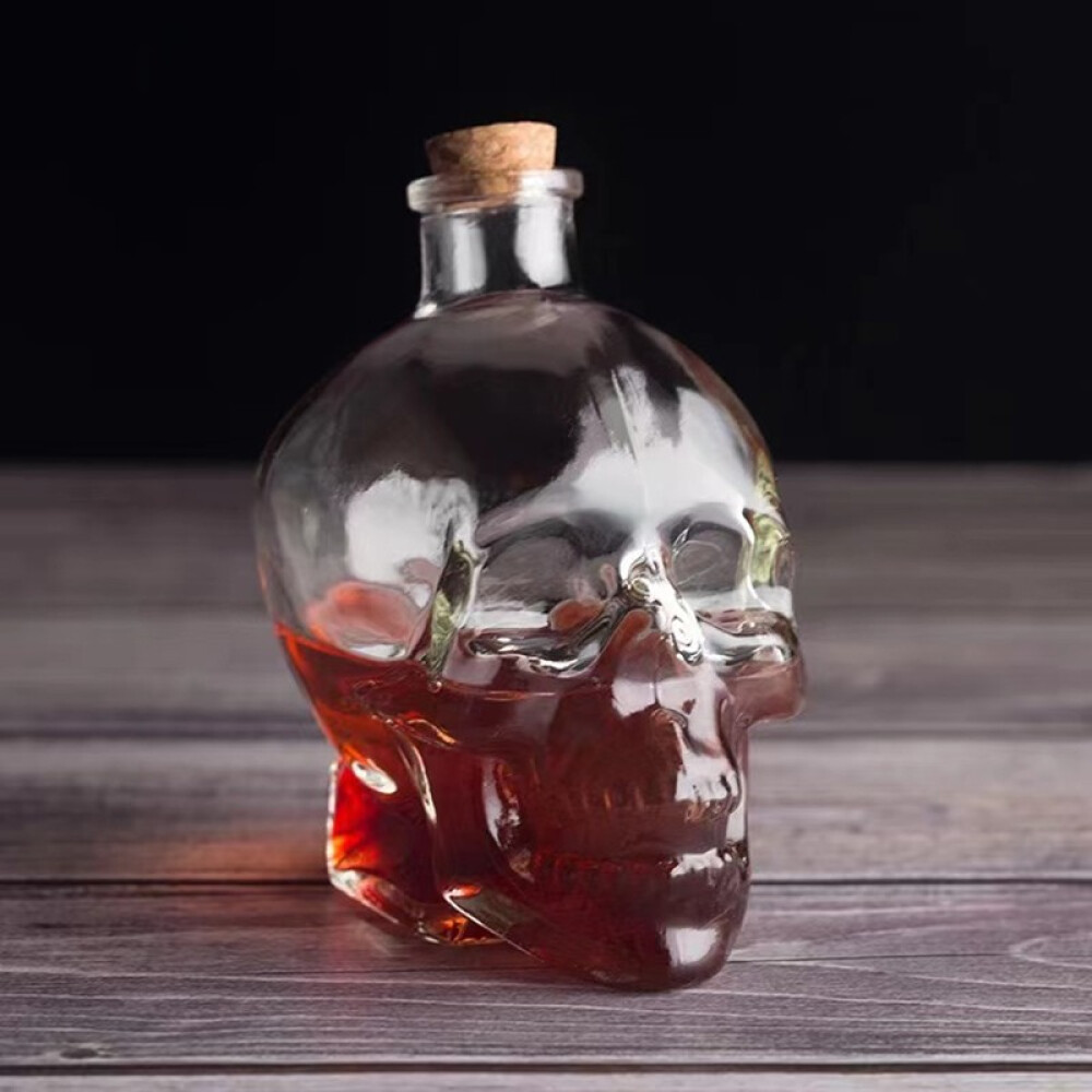 Verre Cocktail Tête De Mort