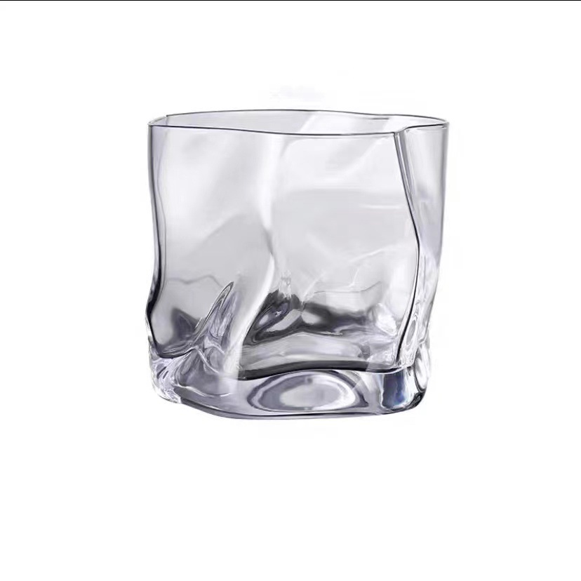 Verre Whisky Japonais Torsadé Iridescent
