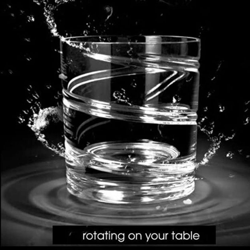 Verre Whisky Vintage Spirale