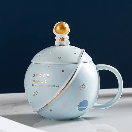 Mug Astronaute Dans Les Étoiles