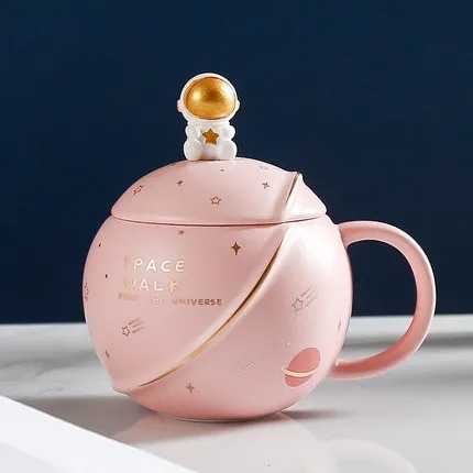Mug Astronaute Dans Les Étoiles