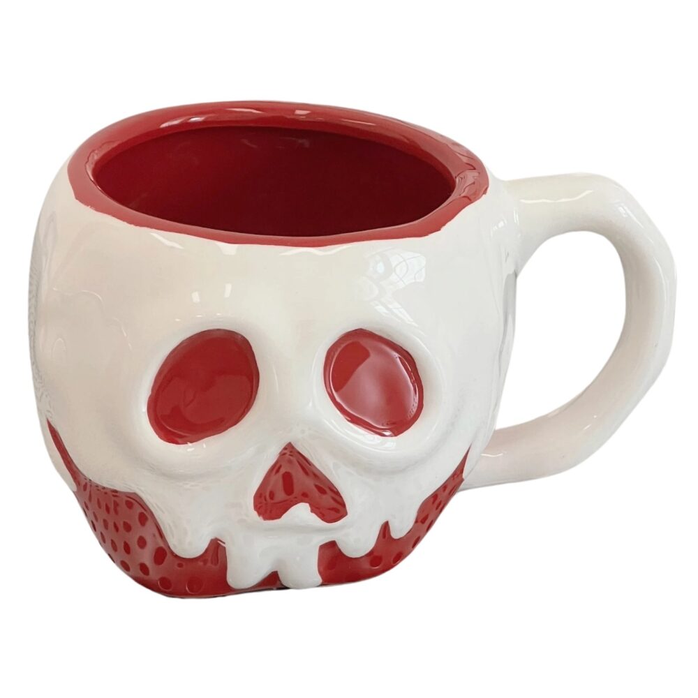 Mug Crâne Rouge Et Blanc