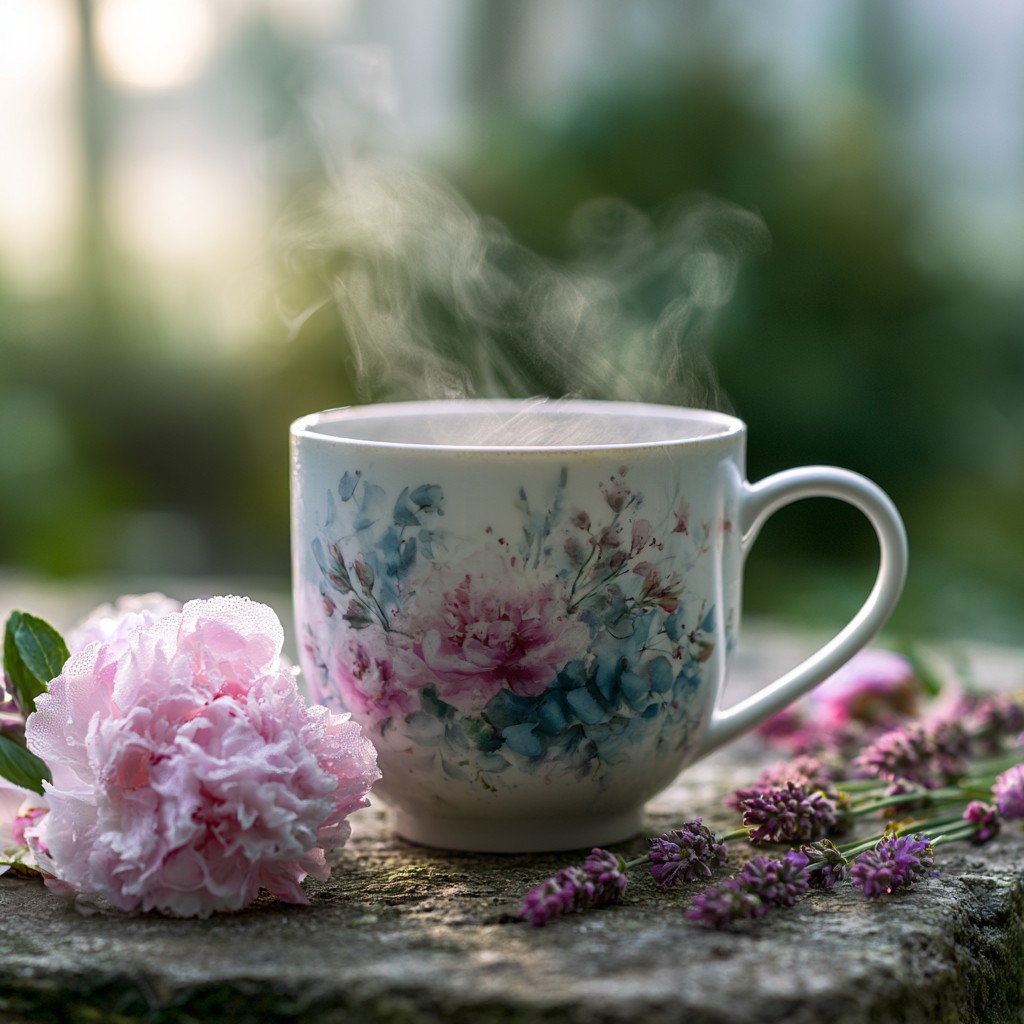 Les mugs fleurs : quand la botanique entre dans la tasse