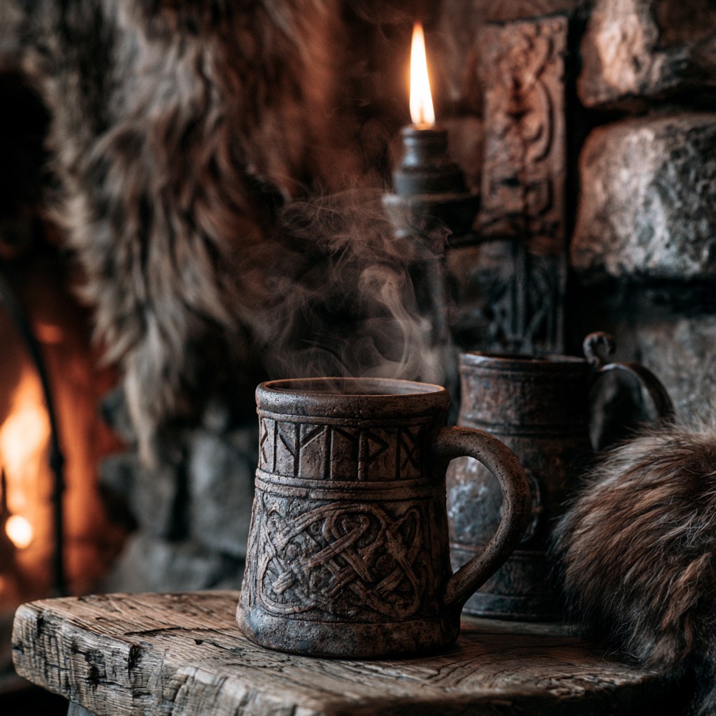 La chope viking : quand le récipient devient symbole
